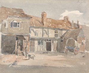Casas en Kingston en el Támesis de Peter de Wint